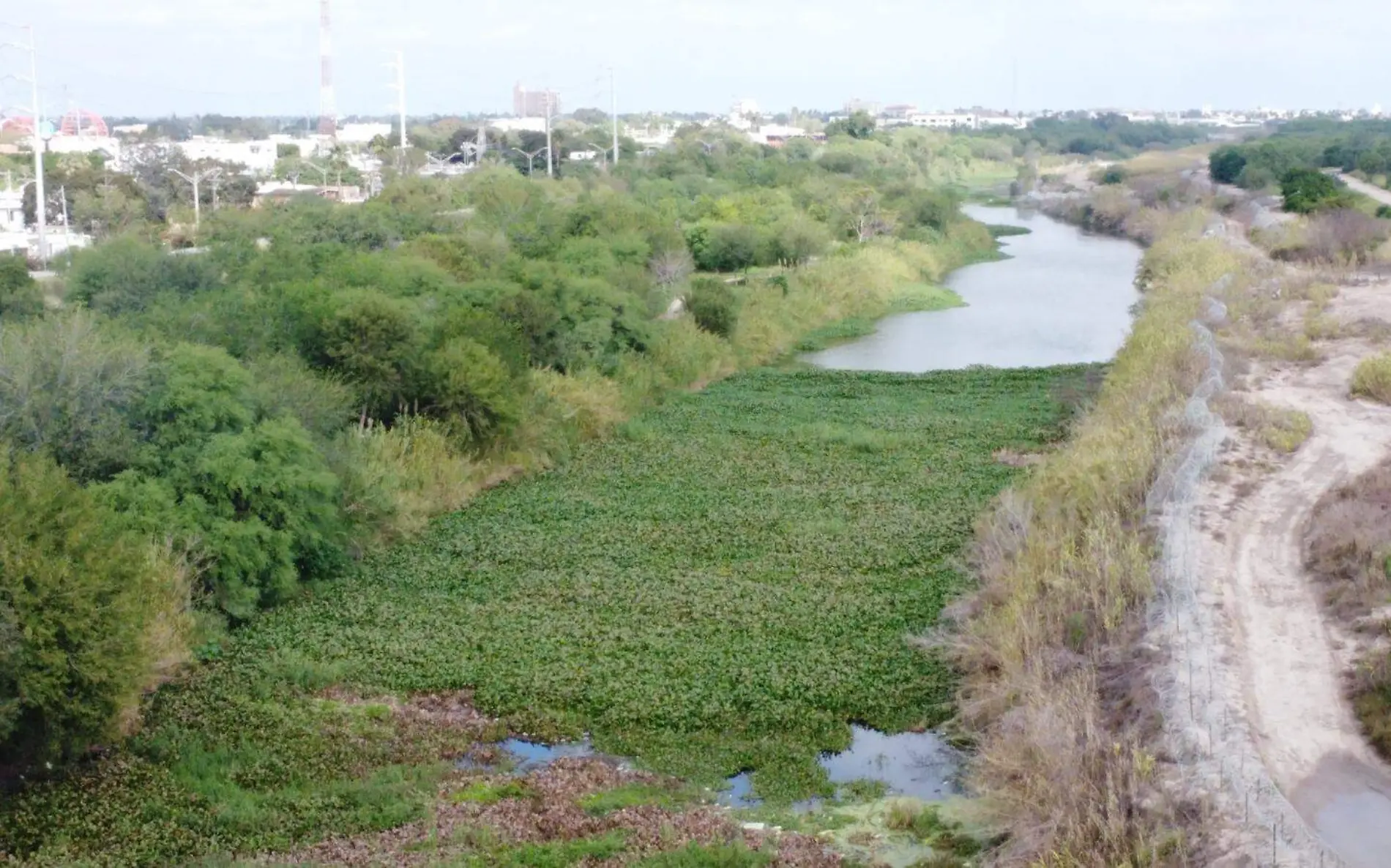 Flota cuerpo de migrante ahogado en el río Bravo de Tamaulipas 